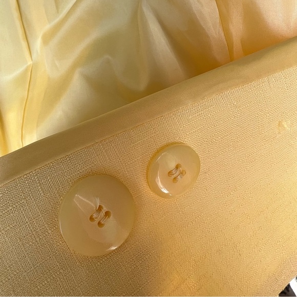 NWOT! Pendleton Lenin Blend Canary Yellow Textured Blazer US10 - Picture 14 of 14